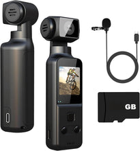 Load image into Gallery viewer, 4K Body Camera with External Microphone
