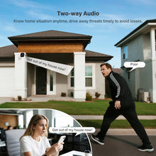 Load image into Gallery viewer, 4 Pack Wireless 2.4g Wifi Security Camera System Smart Outdoor Night Vision 3MP
