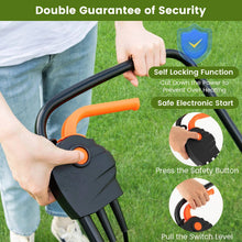 Load image into Gallery viewer, Corded Electric Lawn Mower 2 in 1 Walk Behind Push Mower with Bag for Garden
