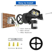 Load image into Gallery viewer, LED Motion Sensor Security Light

