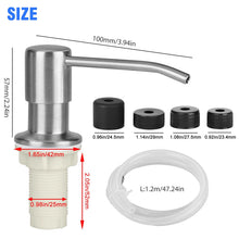 Load image into Gallery viewer, Sink Mounted Soap Dispenser
