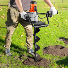 Load image into Gallery viewer, 1500W Electric Post Hole Digger, 5.71 Inch Earth Auger Bit with Extension Rod for Fence, Planting, Ground Drilling
