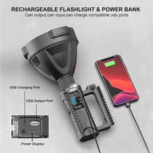Load image into Gallery viewer, Super Bright LED Searchlight Handheld Flashlight
