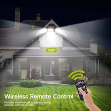 Load image into Gallery viewer, Solar Pendant Light 316 LED, Motion Sensor Solar Powered Indoor Outdoor Shed Light
