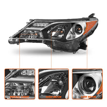 Load image into Gallery viewer, 2013-2015 Toyota RAV4 Halogen Headlights, Crystal Clear Lens Assembly, Left Driver &amp; Right Passenger Side Pair, Direct OEM Fit
