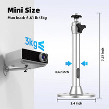 Load image into Gallery viewer, Universal Aluminium Projector Ceiling Mount
