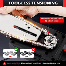 Load image into Gallery viewer, 12 Inch Cordless Chainsaw 21V, Brushless Electric Handheld Chain Saw with Battery &amp; Charger
