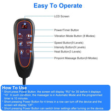 Load image into Gallery viewer, Full Body Massager With Heat And Vibration
