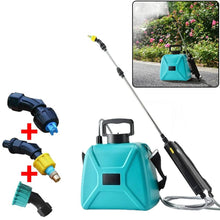 Load image into Gallery viewer, Rechargeable Electric Garden Sprayer 5L, Battery Powered Plant Sprayer with 3 Nozzles
