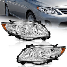 Load image into Gallery viewer, 2009-2010 Toyota Corolla Headlights, Factory Style Crystal Clear Lens Assembly, Left &amp; Right Side Pair, Direct OEM Fit
