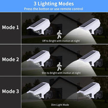 Load image into Gallery viewer, 2 Pack Solar Motion Sensor Lights Outdoor, 77 LED Wireless Flood Security Spotlights for Yard, Garden, Driveway
