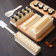 Gourmet Sushi Artisan Kit: 10 Piece Set Sushi Maker