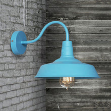 Load image into Gallery viewer, Vintage Indoor / Outdoor Farmhouse Gooseneck Barn Lamp Light Fixture
