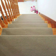 Load image into Gallery viewer, Modern Style Anti Slip Carpeted Indoor Home Stair Grip Treads 13 PCS
