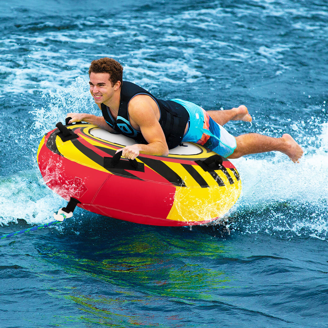 Large Inflatable Boat Jet Ski Towable Floating Swimming Tube