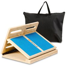 Load image into Gallery viewer, Adjustable Wooden Calf Stretcher Exercise Trainer Slant Board
