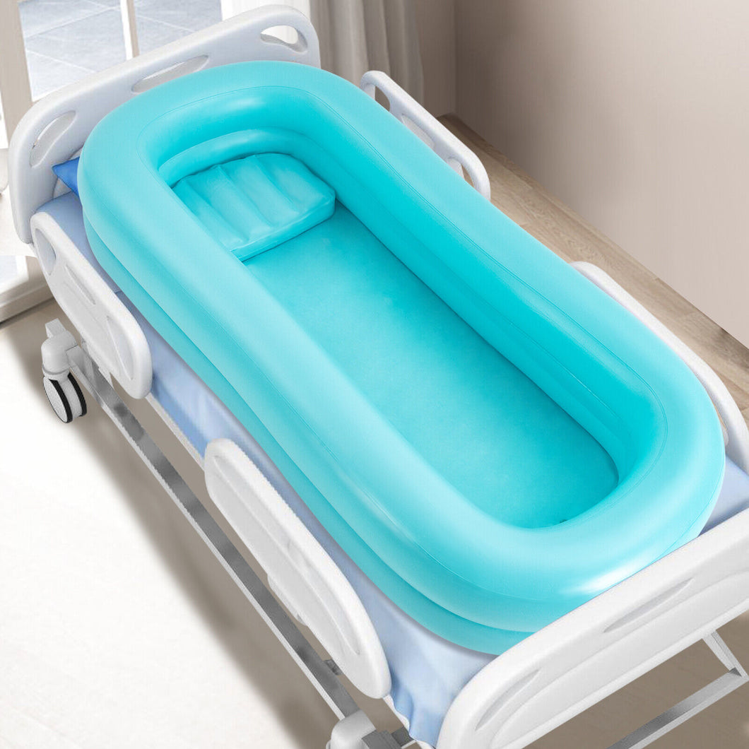 Medical Inflatable Elderly / Handicapped Bedside Bath Aid Bathtub