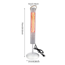 Load image into Gallery viewer, Portable Freestanding Indoor / Outdoor Infrared Space Patio Heater
