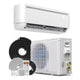 Mini Split Air Conditioner Heat Pump System Ductless Wifi