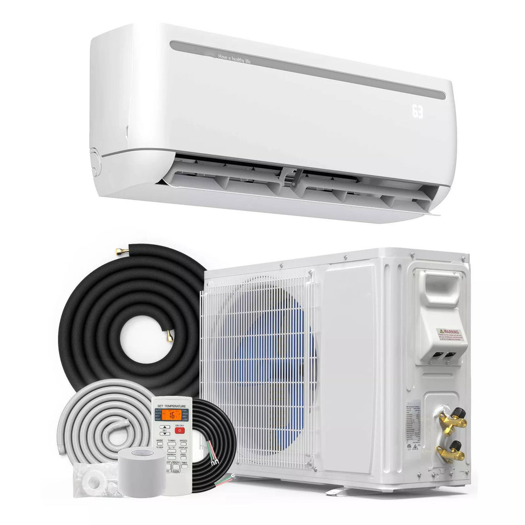 Mini Split Air Conditioner Heat Pump System Ductless Wifi