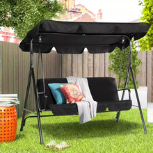 Load image into Gallery viewer, 3-Seat Patio Swing Canopy
