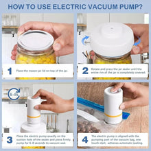 Load image into Gallery viewer, Mason Jar Vacuum Sealer
