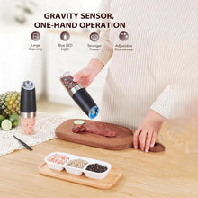 Load image into Gallery viewer, Electric Salt And Pepper Grinder 2 Pack
