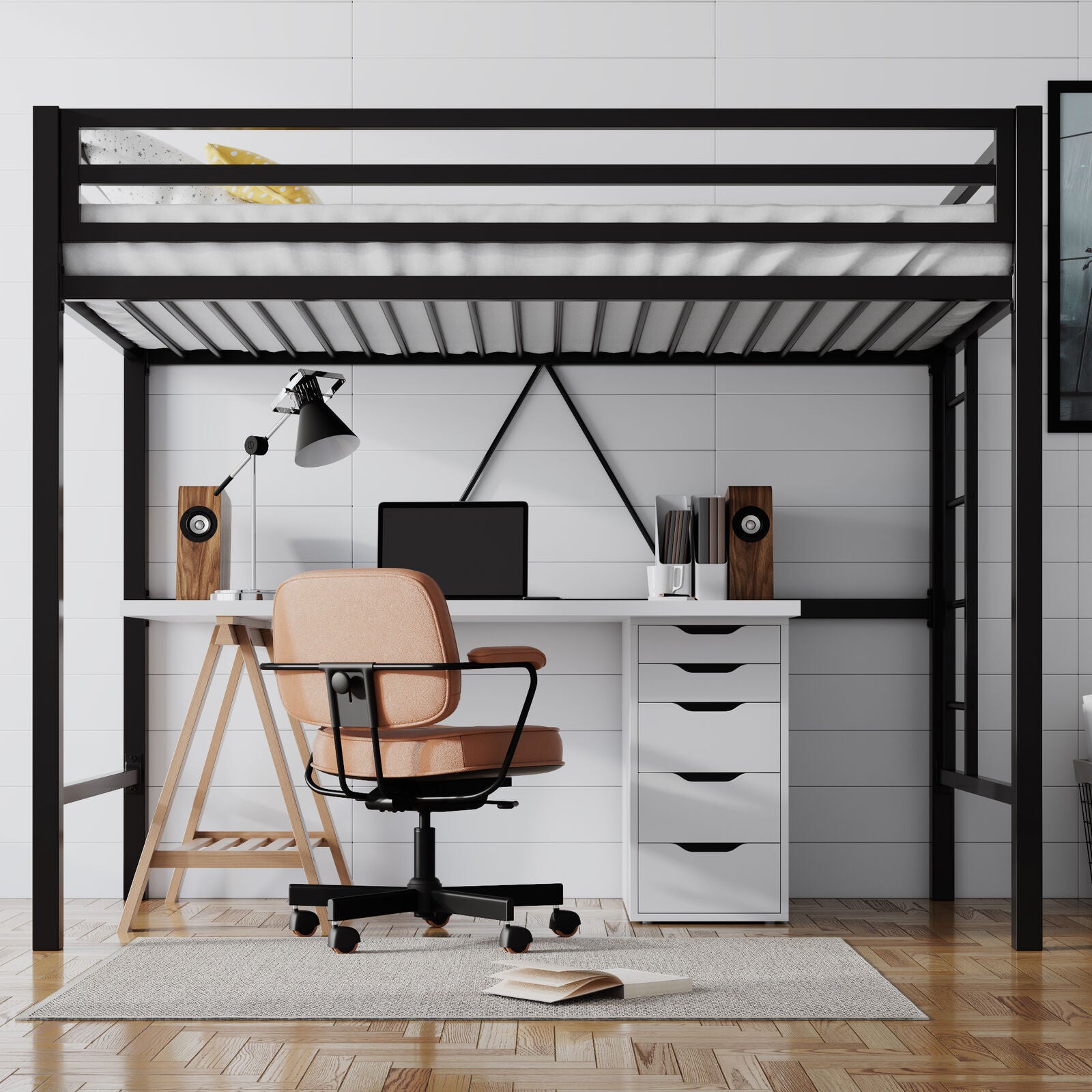 Bunk Bed With Desk – Until Times Up