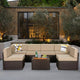 Outdoor Patio Furniture Set 7 Piece