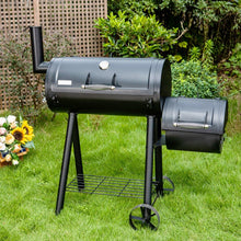 Load image into Gallery viewer, Charcoal Grill with Offset Smoker Combo
