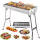 Portable Charcoal Grill With Folding Legs