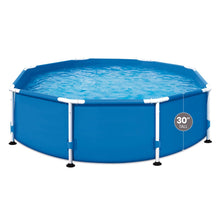 Load image into Gallery viewer, 8&#39; x 30&quot; Outdoor Activity Round Frame Above Ground Swimming Pool Set

