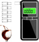 Breathalyzer Professional Portable Alcohol Tester Professional Grade Accuracy
