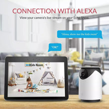 Load image into Gallery viewer, 2-Pack Indoor Security Camera With Night Vision And Audio
