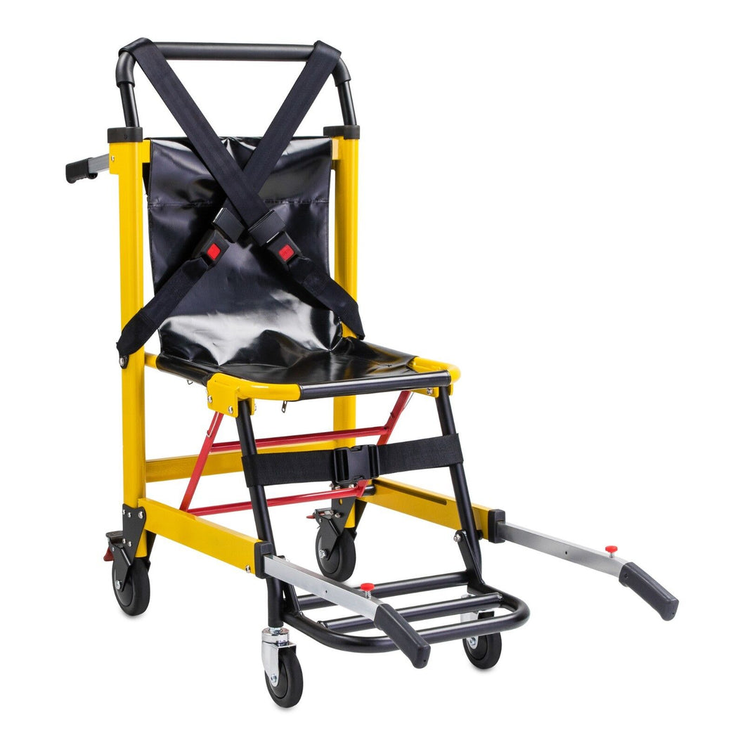 EMS Stair Chair | 4-Wheels Heavy Duty Evacuation Chair