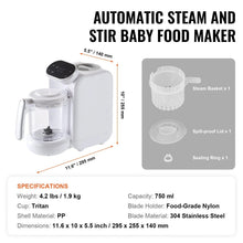 Load image into Gallery viewer, Baby Food Maker And Steamer
