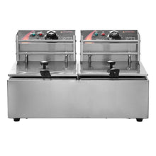 Load image into Gallery viewer, 25Qt Commercial Electric Deep Fryer
