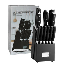 Load image into Gallery viewer, Knife Block with Knives and Sharpener
