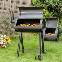 Load image into Gallery viewer, Charcoal Grill with Offset Smoker Combo
