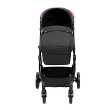 Load image into Gallery viewer, Convertible Baby Infant Stroller Foldable Pushchair with Bassinet Black
