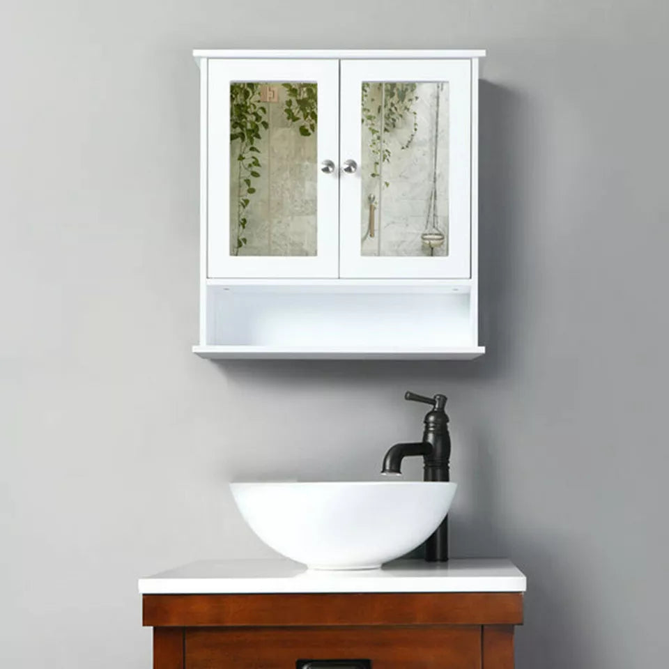 Wall Mounted Bathroom Cabinet With Mirror