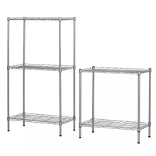 Load image into Gallery viewer, 5 tier Unit Adjustable Heavy-duty Metal Free Standing Shelf
