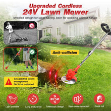 Load image into Gallery viewer, Cordless Electric Weed Lawn Edger Grass String Trimmer
