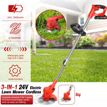 Load image into Gallery viewer, Cordless Electric Weed Lawn Edger Grass String Trimmer
