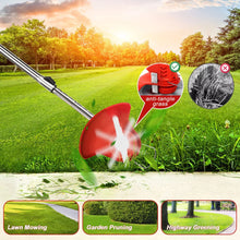 Load image into Gallery viewer, Cordless Electric Weed Lawn Edger Grass String Trimmer
