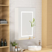 Load image into Gallery viewer, Mirrored Bathroom Cabinet With Light

