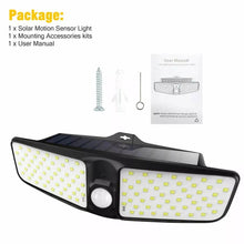 Load image into Gallery viewer, Solar Powered Outdoor Lights With Motion Sensor

