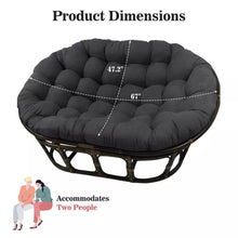 Load image into Gallery viewer, Papasan Double Chair Cushion Pad
