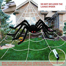 Load image into Gallery viewer, Spider Web Yard Decor Halloween Decorations
