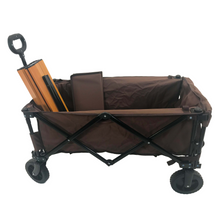 Load image into Gallery viewer, Collapsible Outdoor Lawn Garden Yard Wagon Planting Cart
